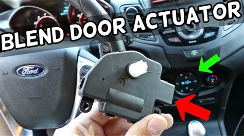 SOLVED: Where is the blend door actuator on the drivers 